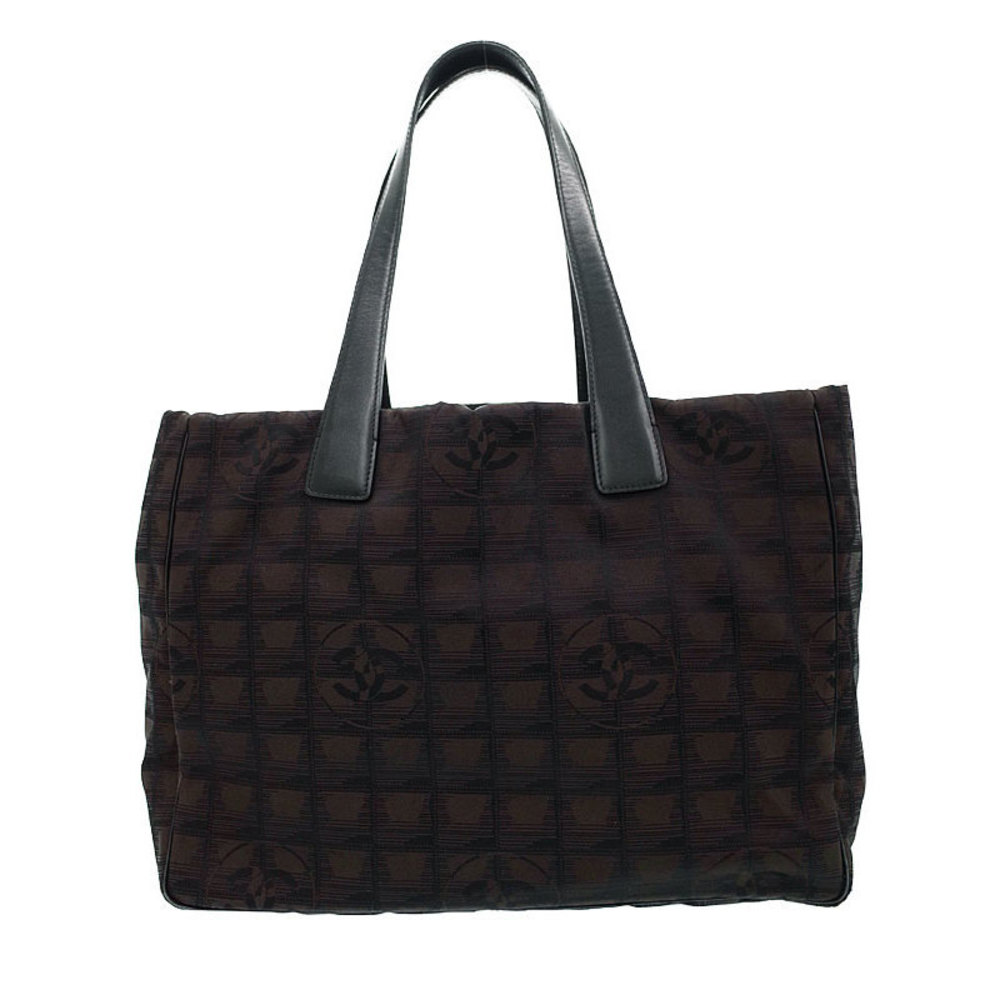 Chanel Line Nylon Tote Bag